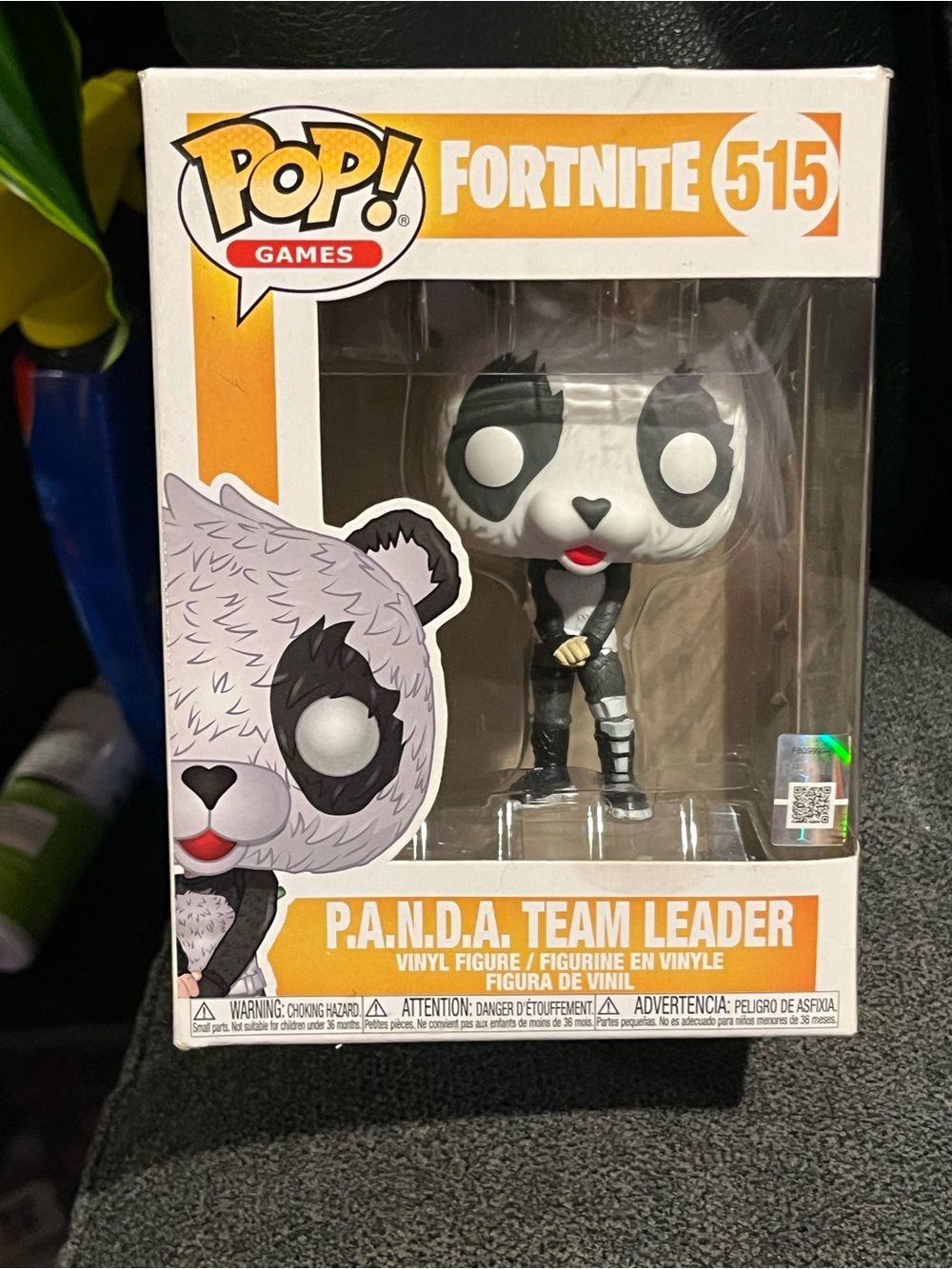 Funko Pop! Fortnite P.A.N.D.A. Team Leader Vinyl Figure - White, Black & Red